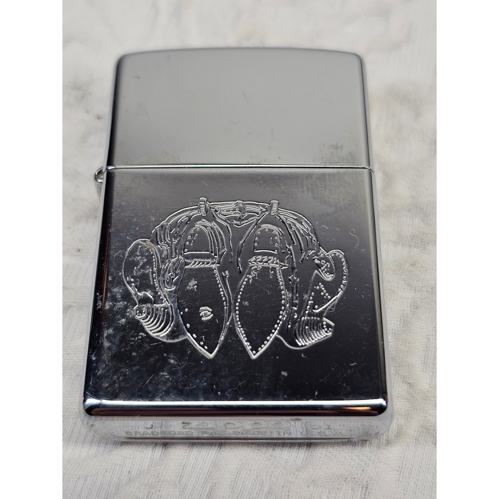 Xxx Zippo Lighter Etched Dutch‎ Clogs 2001 Vintage J 01 USA